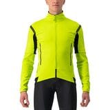 Castelli Perfetto RoS Convertible Jacket - Men's Electric Lime/Dark Gray, M
