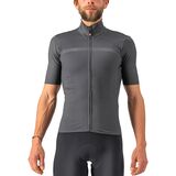 Castelli Pro Thermal Mid Short-Sleeve Jersey - Men's Dark Gray, XL