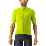 Castelli Pro Thermal Mid Short-Sleeve Jersey - Men's Electric Lime, M