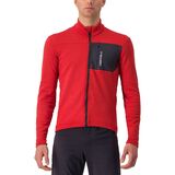 Castelli Unlimited Trail Long-Sleeve Jersey - Men's Pompeian Red/Dark Gray, XL