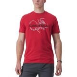 Castelli Finale T-Shirt - Men's Red Cts, S