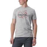 Castelli Finale T-Shirt - Men's Travertine Gray, 3XL