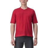 Castelli Trail Tech 2 T-Shirt - Men's Dark Red, S