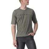 Castelli Trail Tech 2 T-Shirt - Men's Forest Gray, 3XL
