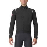 Castelli Alpha Doppio RoS Jacket - Men's Light Black/Silver Reflex/Dark Gray, XL