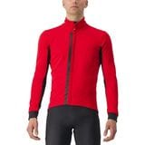 Castelli Entrata Jacket - Men's Red/Black Light Black, XL
