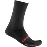 Castelli Re-Cycle Thermal 18 Sock - Men's Black, S/M