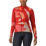Castelli Tropicale Long-Sleeve Jersey - Women's Mineral Red, XL