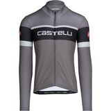 Castelli Passista FZ Limited Edition Jersey - Men's Gunmetal Gray/Black/Desert Green, XL
