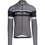 Castelli Passista FZ Limited Edition Jersey - Men's Gunmetal Gray/Black/Desert Green, 3XL