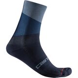 Castelli Orizzonte 15 Sock - Men's Light Steel Blue/Belgian Blue, S/M