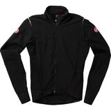 Castelli Alpha Flight RoS Limited Edition Jacket - Men's Light Black/Red/Silver Gray, L