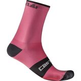 Castelli #GIRO107 18 Sock - Men's Rosa Giro, L/XL