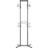 Delta 4-Bike Free Standing Rack With Basket One Color, One Size