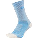 DeFeet Woolie Boolie 6in Sock Blaze/Natural/Carolina Blue, XL - Men's