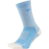 DeFeet Woolie Boolie 6in Sock Blaze/Natural/Carolina Blue, M - Men's