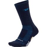 DeFeet Woolie Boolie 6in Sock Navy/Process Blue, S - Men's
