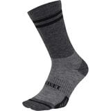 DeFeet Cyclismo Wool Blend 6in Sock Grey/Black, L - Men's
