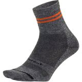 DeFeet Wooleator Pro 3in Sock Gravel Grey, S - Men's