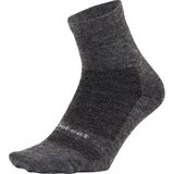 DeFeet Wooleator Pro 3in D-Logo Sock Gravel Grey, M - Men's