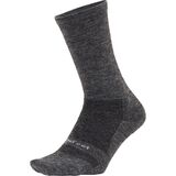 DeFeet Wooleator Pro 6in D-Logo Sock Gravel Grey, S - Men's