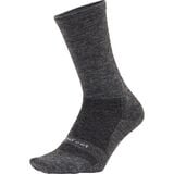 DeFeet Wooleator Pro 6in D-Logo Sock Gravel Grey, L - Men's