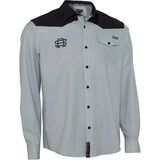 DHaRCO Kyle Strait Signature Ed Long-Sleeve ButtonUp Jersey - Men's Black/Grey, L