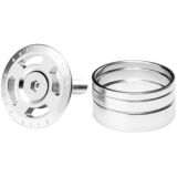 Deity Components Crosshair Headset Cap Silver, One Size
