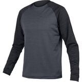 Endura Singletrack Fleece Jersey - Men's Black, XL