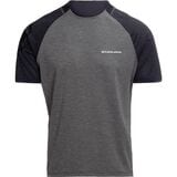 Endura SingleTrack Short-Sleeve Jersey - Men's Pewter Grey, XL