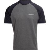 Endura SingleTrack Short-Sleeve Jersey - Men's Pewter Grey, L