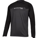 Endura MT500 Burner Long-Sleeve Jersey - Men's Black, L