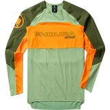 Endura MT500 Burner Lite Long-Sleeve Jersey - Men's Tangerine, L