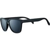 Goodr OG/Golf Polarized Sunglasses Back 9 Blackout/Black/ Black Golf Lens, One Size - Men's