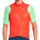 Giordana Rear Pockets Wind Vest - Men's Neon Orange, L
