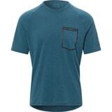 Giro Venture Short-Sleeve Jersey - Men's Harbor Blue, XL