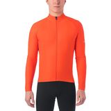 Giro Chrono Thermal Long-Sleeve Jersey - Men's Vermillion, XL