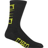 Giro Merino Seasonal Sock Lime Breakdown, M - Men's