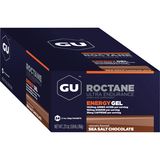 GU Roctane Energy Gel - 24 Pack Sea Salt Chocolate, One Size