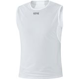 GOREWEAR Windstopper Base Layer Sleeveless Shirt - Men's Light Grey/White, US S/EU M