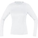 GOREWEAR Base Layer Long Sleeve Shirt - Women's White, S/4-6