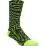 GOREWEAR C3 Optiline Mid Sock Neon Yellow/Black, 8.0-9.5 - Men's