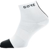 GOREWEAR Light Mid Sock White/Black, 6.0-7.5 - Men's