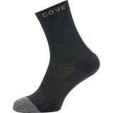 GOREWEAR Thermo Mid Sock Black/Graphite Grey, 6.0-7.5 - Men's
