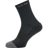 GOREWEAR Thermo Mid Sock Black/Graphite Grey, 10.5-12.0 - Men's