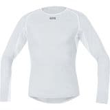 GOREWEAR Windstopper Base Layer Thermo Long-Sleeve Shirt - Men's Light Grey/White, US M/EU L