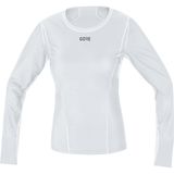 GOREWEAR Windstopper Base Layer Long-Sleeve Shirt - Women's Light Grey/White, S/4-6