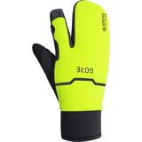 GOREWEAR GORE-TEX INFINIUM Thermo Split Glove - Men's Black/Neon Yellow, XL