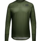 GOREWEAR TrailKPR Daily Long-Sleeve Jersey - Men's Utility Green, US XS/EU S