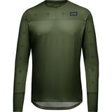 GOREWEAR TrailKPR Daily Long-Sleeve Jersey - Men's Utility Green, US S/EU M